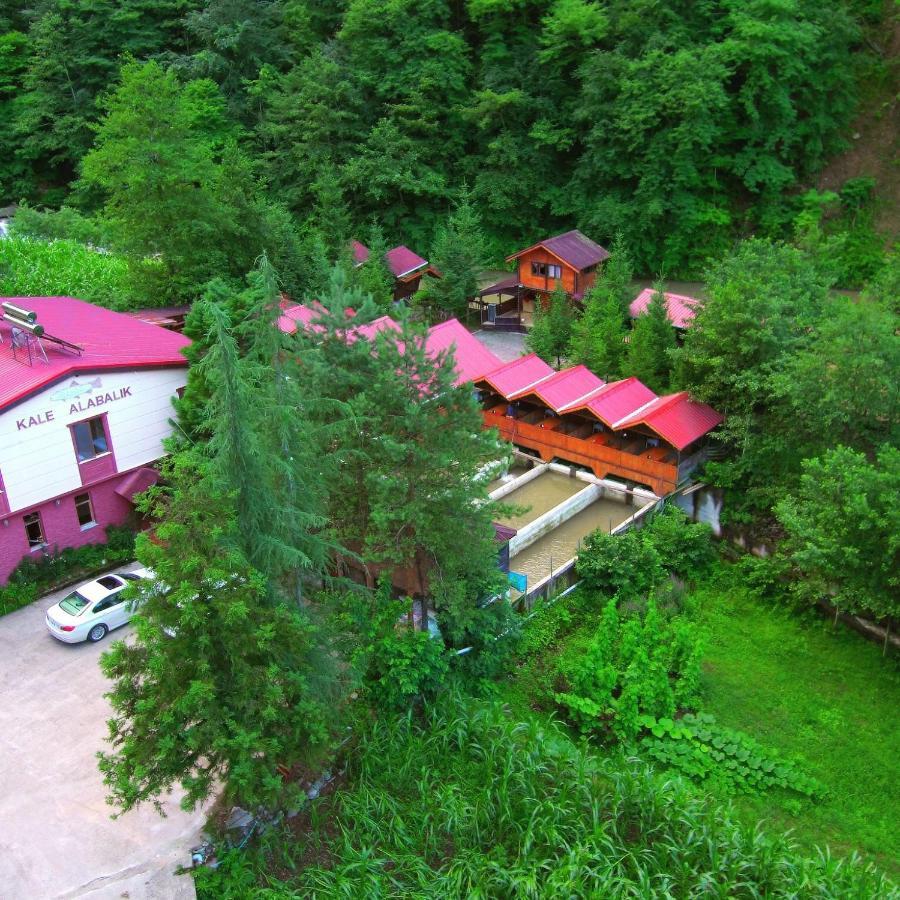 Isikli Kale Hotel Caykara ภายนอก รูปภาพ