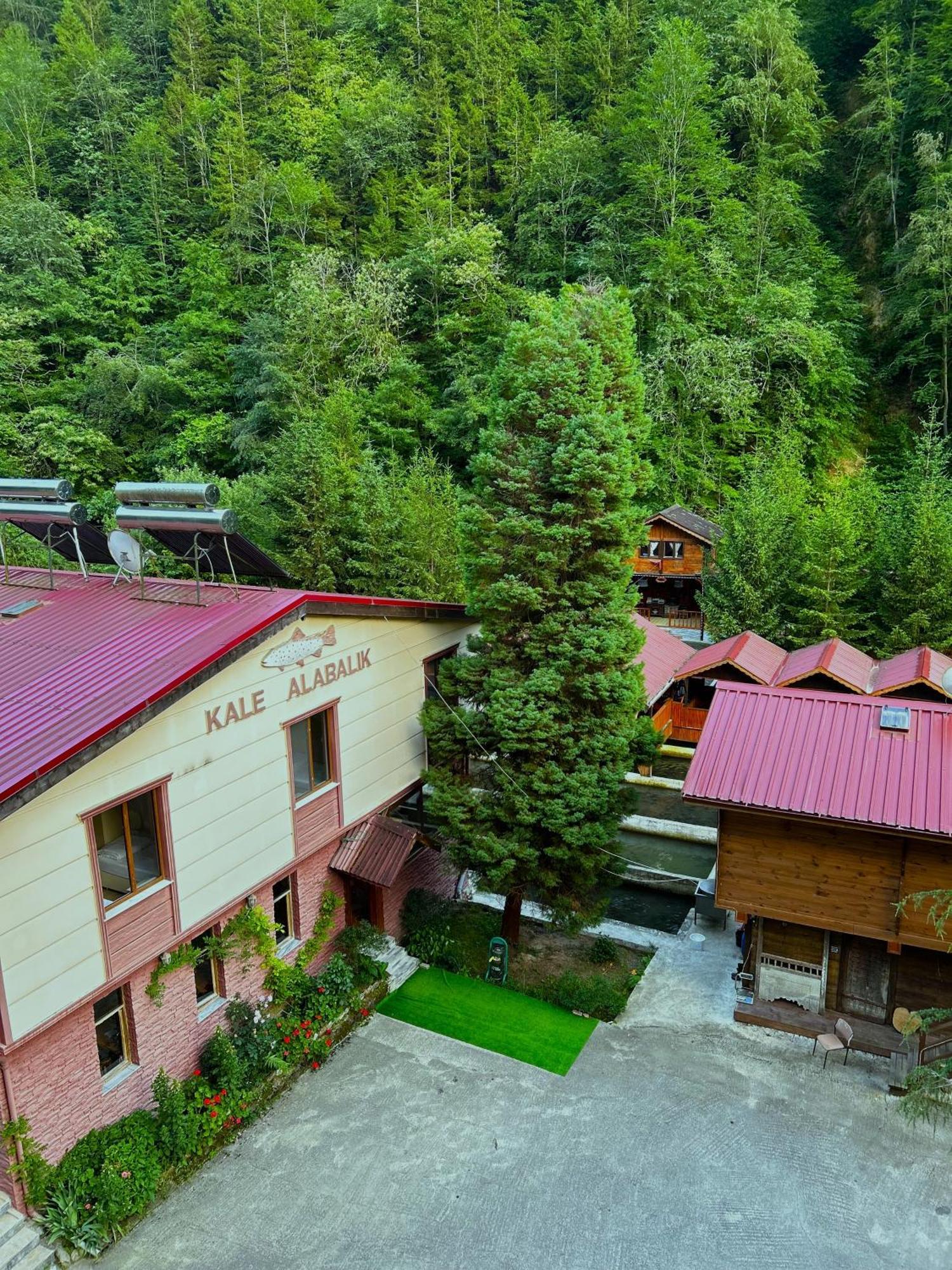 Isikli Kale Hotel Caykara ภายนอก รูปภาพ