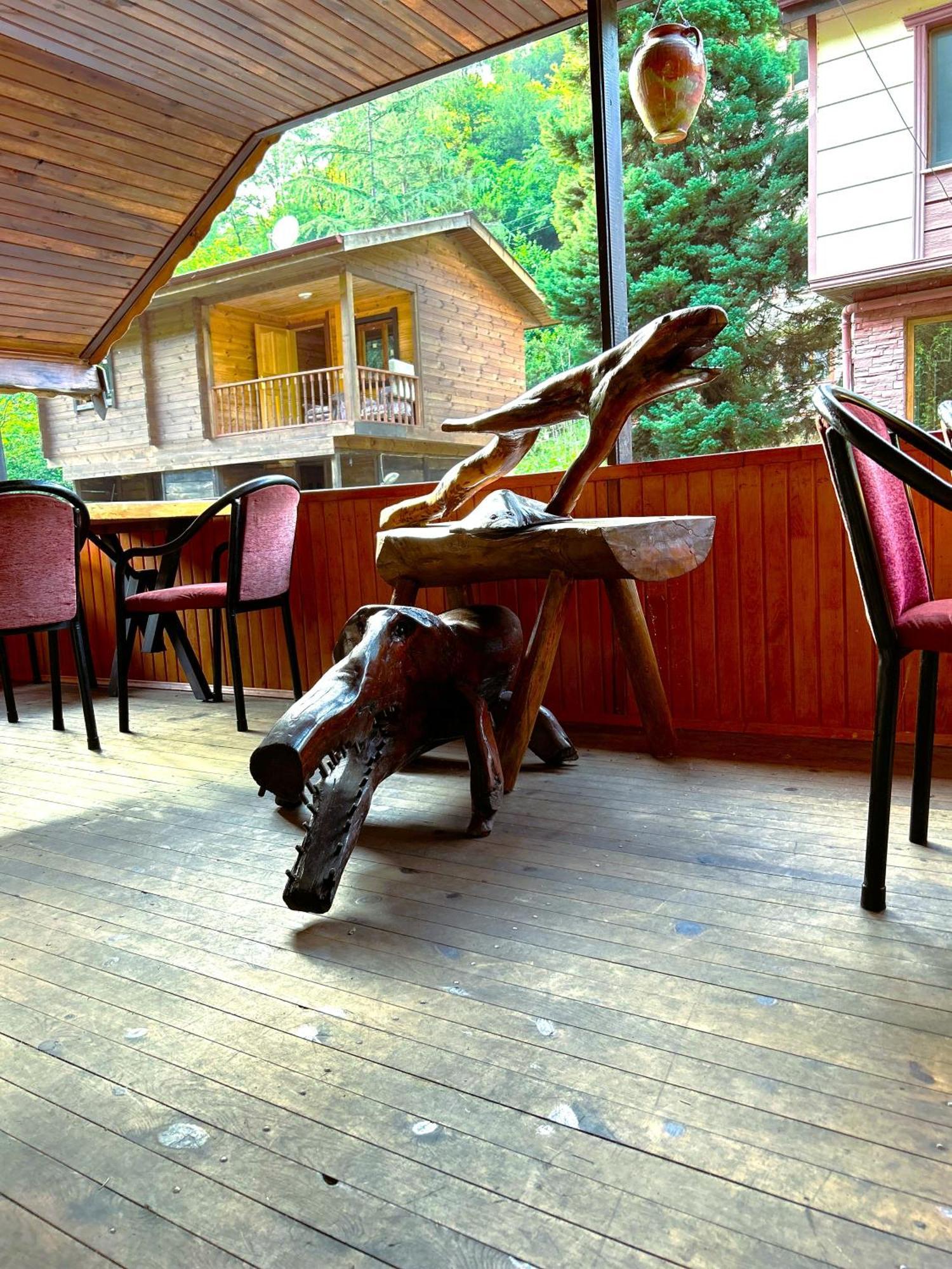 Isikli Kale Hotel Caykara ภายนอก รูปภาพ